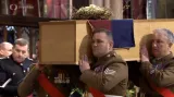 Pohřeb Richarda lll. v katedrále v Leicesteru
