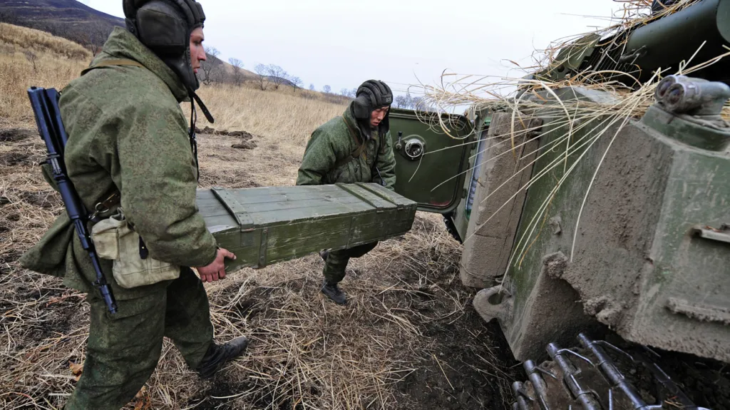 Ruské vojenské cvičení