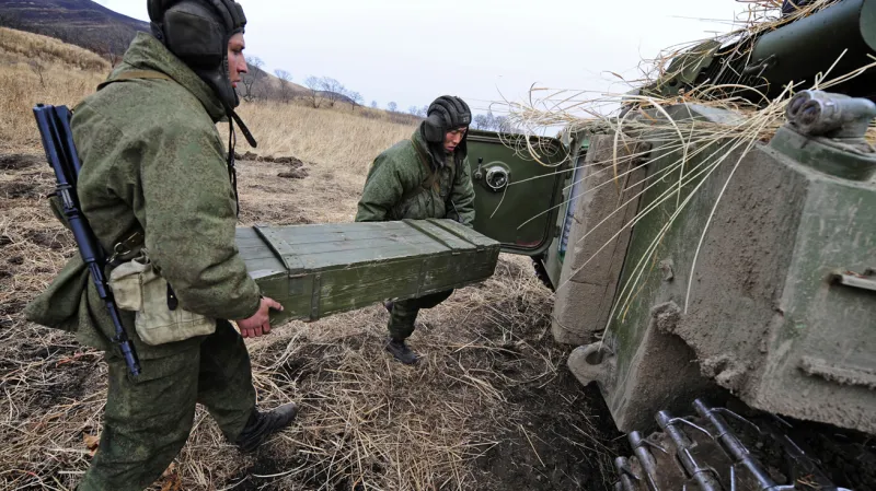 Ruské vojenské cvičení