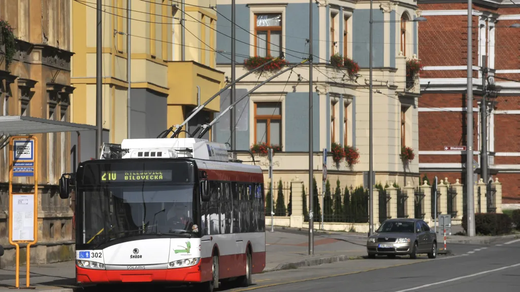 Trolejbus v Opavě