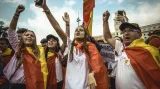 Část Katalánců nezávislost odmítá