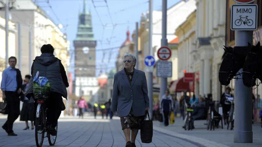 Třída Míru v Pardubicích
