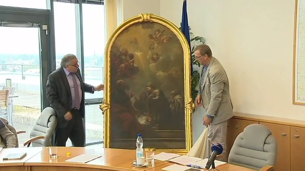 Barokní obraz v Čechách pod Kosířem