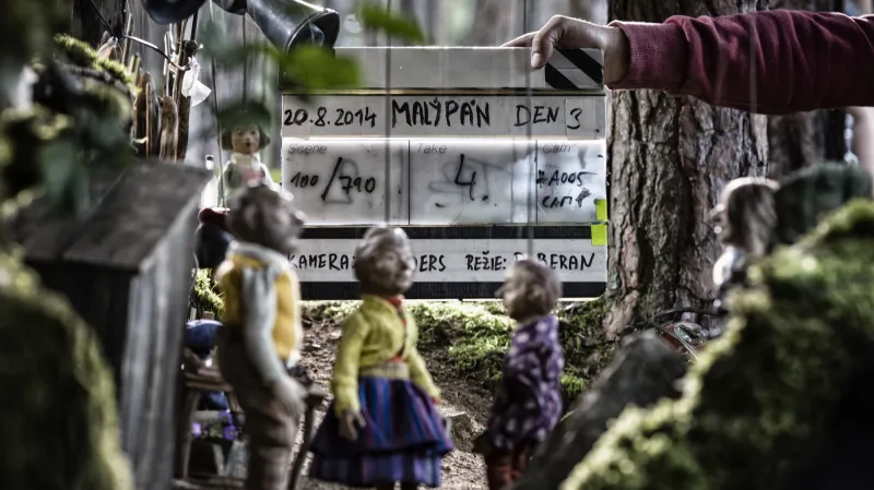 Natáčení pohádky Malý pán