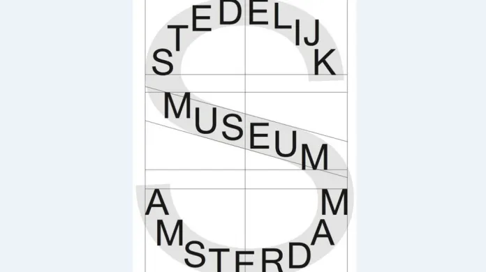 Armand Mevis a Linda van Deursenová - návrh loga muzea Stedelijk