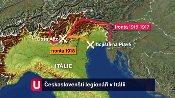 Účast československých legionářů v Itálii