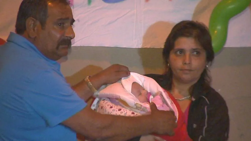 Michalka s dědečkem a babičkou