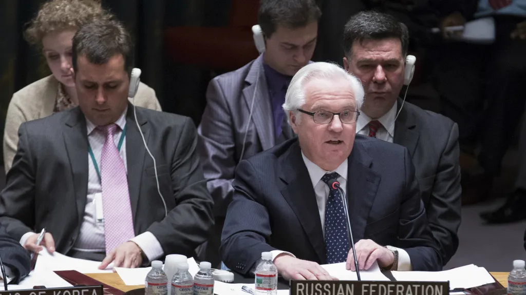 Ruský velvyslanec při OSN Vitalij Čurkin