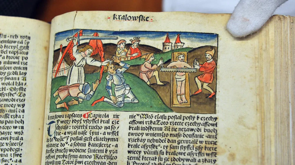 Prvotisk Bible kutnohorské