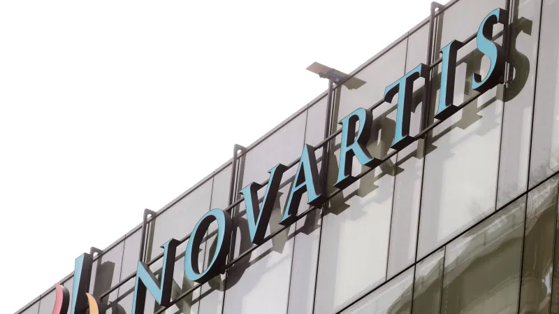 Logo švýcarské společnosti Novartis