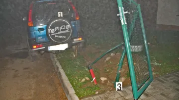 Opilý řidič způsobil nehodu ve Střelicích