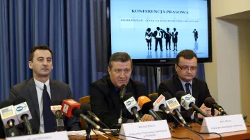 Tisková konference krakovské prokuratury ke zmařenému útoku
