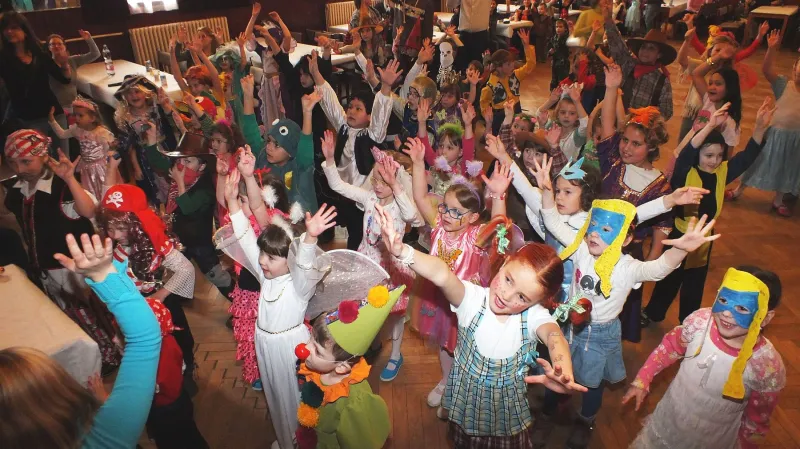 Dětský karneval v Boskovicích