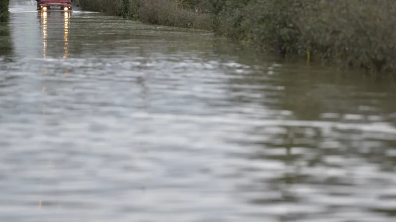 Zaplavená oblast Británie