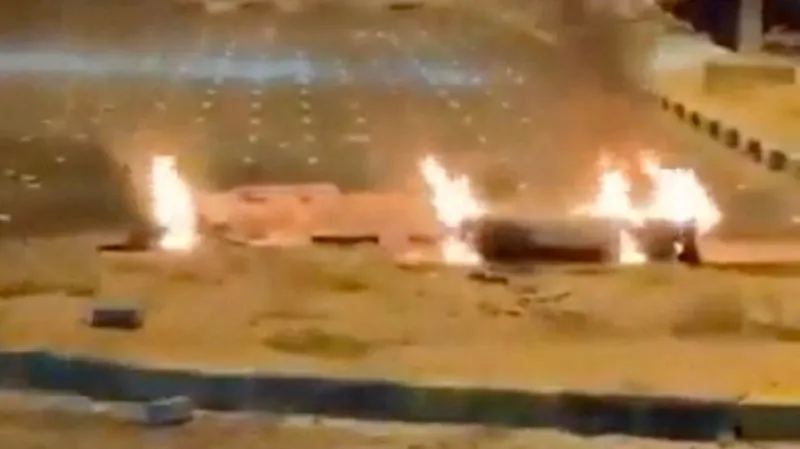 Následky íránských raketových a dronových útoků v Kuvajtu