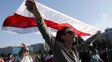 Nedělní demonstrace v Minsku