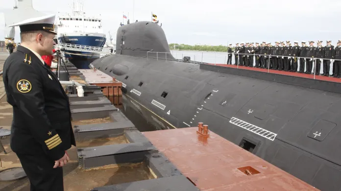 Ruská jaderná ponorka Severodvinsk