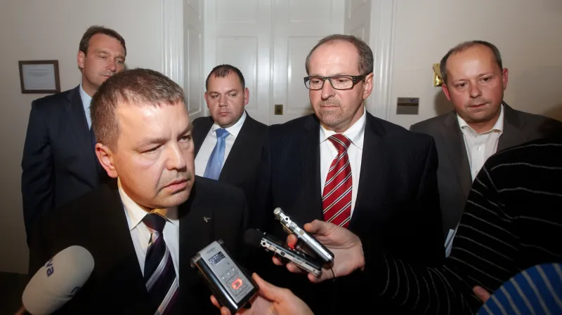 Petr Tluchoř, Ivan Fuksa a Marek Šnajdr