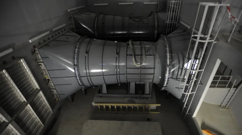 Technologické zázemí tunelového komplexu Blanka