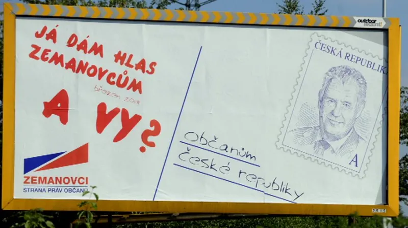 Předvolební billboard