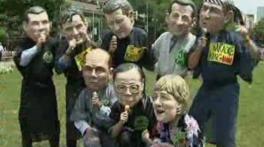 Protest proti summitu G8