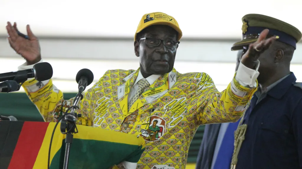 Zimbabwský prezident Robert Mugabe