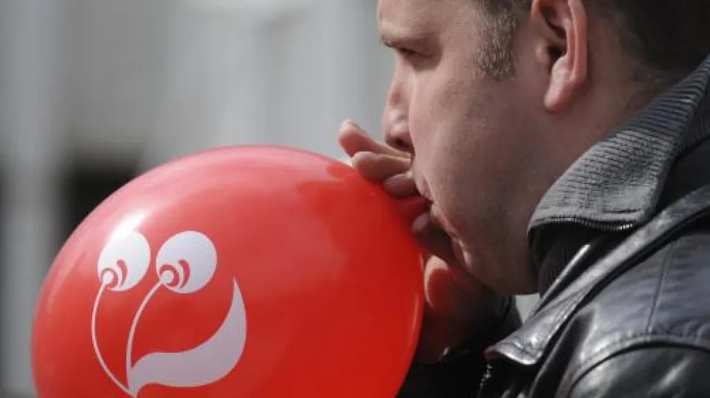 Komunisté slaví 1. máj