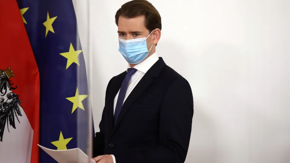 Rakouský kancléř Sebastian Kurz