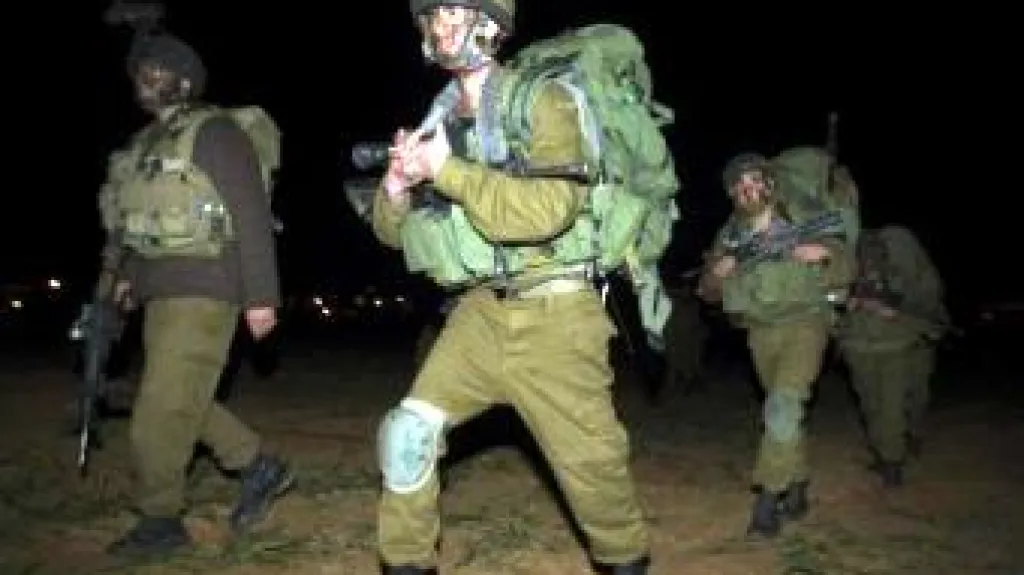 Izraelští vojáci v pásmu Gaza