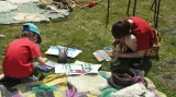 Ze skanzenu v Březně u Loun