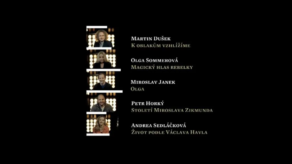 Nominace Český lev: nejlepší dokument