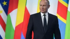 Vladimir Putin na rusko-africkém summitu v Soči v roce 2019