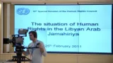 Rada OSN pro lidská práva jednala o Libyi