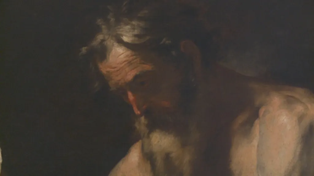 Jusepe de Ribera / Sv. Jeroným (detail)