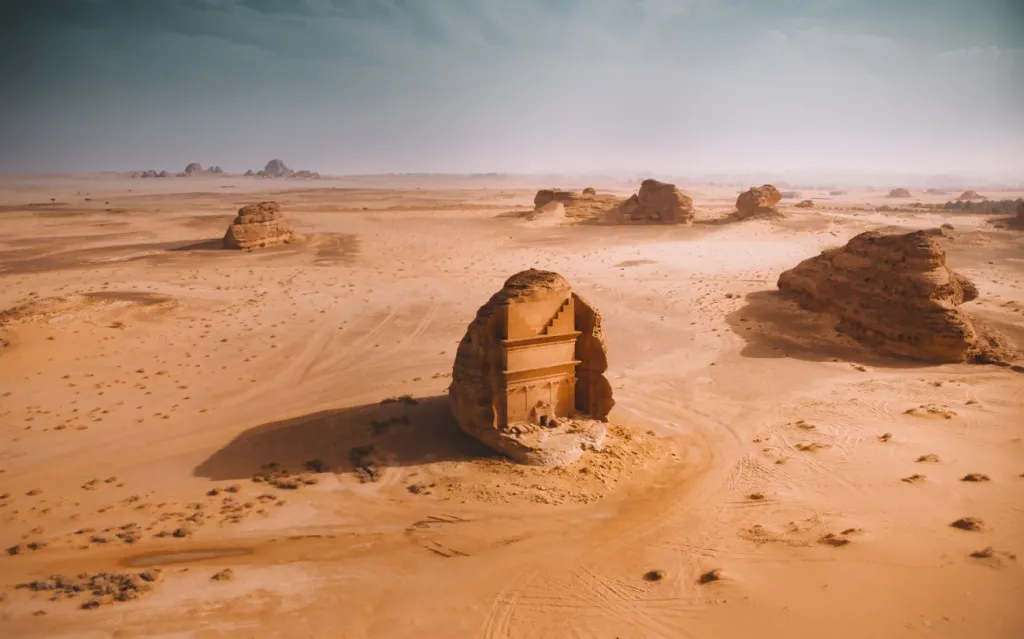 Mada'in Saleh. Vítězná fotografie v kategorii Příroda