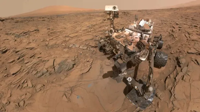 Nejzajímavější snímky sondy Curiosity