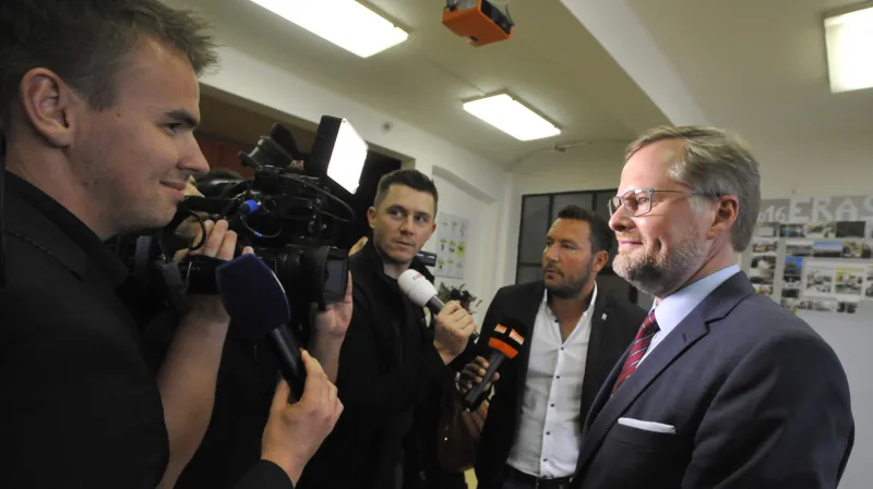 Předseda ODS Petr Fiala