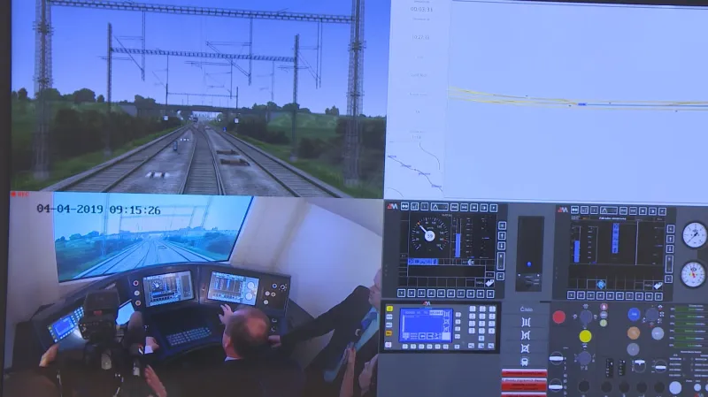 České dráhy spustily trenažer pro řízení vlaků