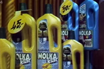 30 let zpět: Mycí prostředky ze syrovátky