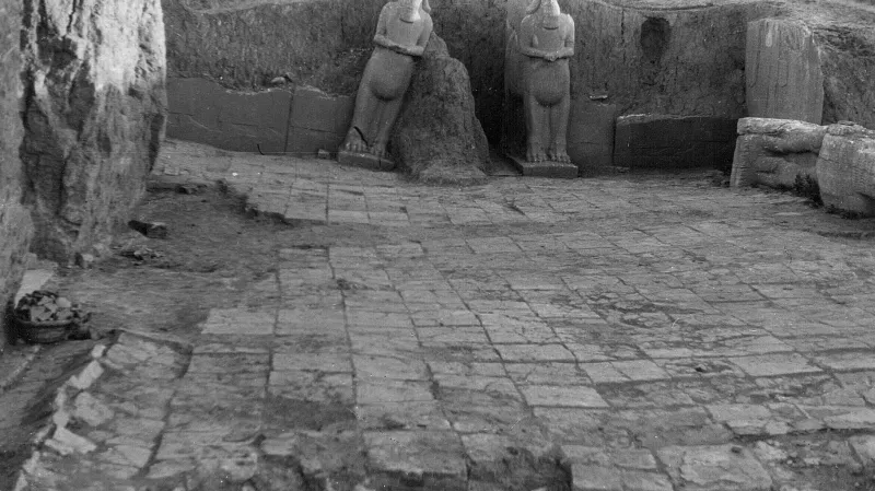 Snímek Nimrúdu pořízený Agathou Christie