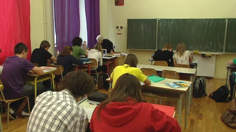 Výuka na střední škole