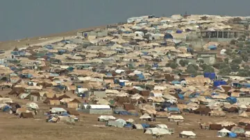 Uprchlický tábor pro syrské běžence