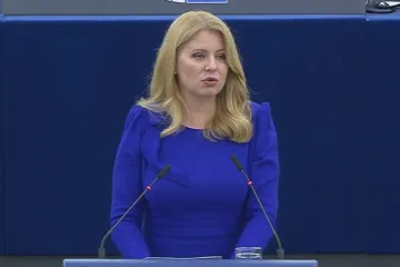 Musíme chránit svobodu slova, ale i ta má hranice, řekla v Evropském parlamentu Čaputová