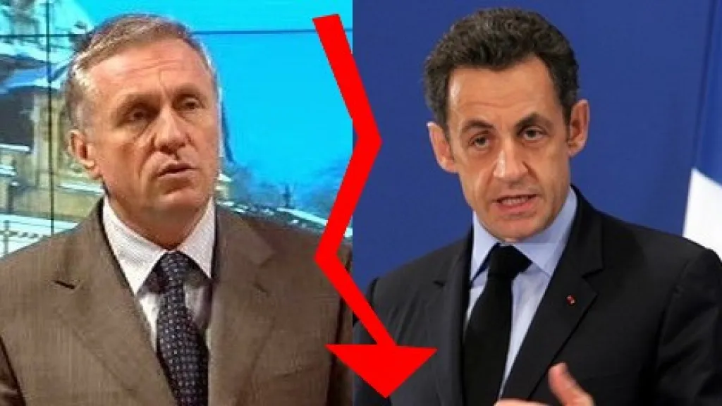 Mirek Topolánek a Nicolas Sarkozy