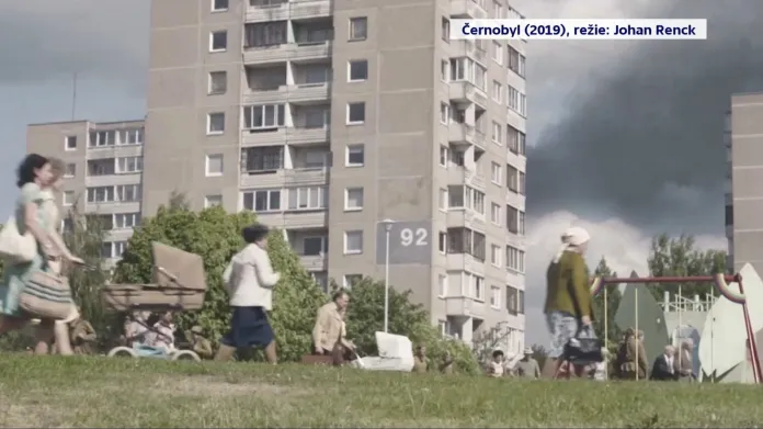 Snímek ze seriálu Černobyl