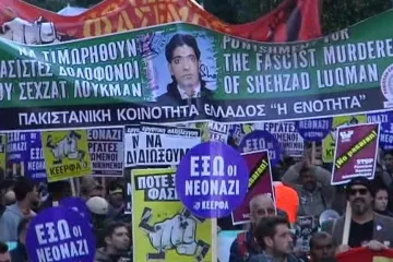 Kromě krize protestují Řekové i proti kvetoucímu rasismu