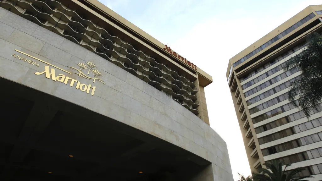 Hotel Marriott v Anaheimu v Kalifornii