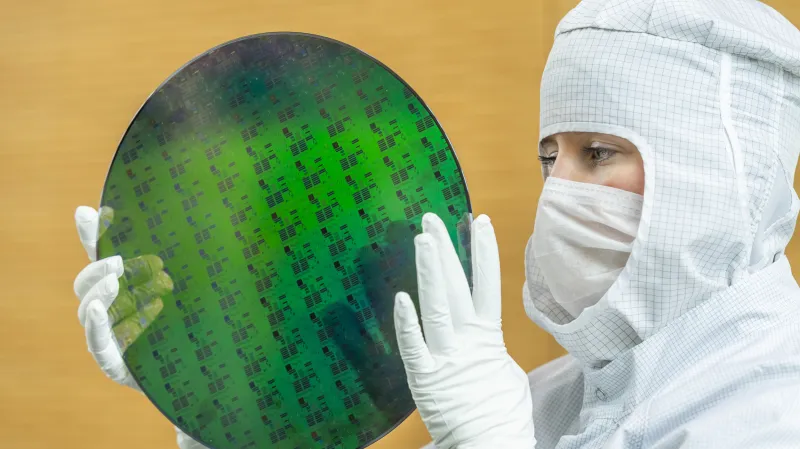 Čipy vyrobené v německé továrně Globalfoundries