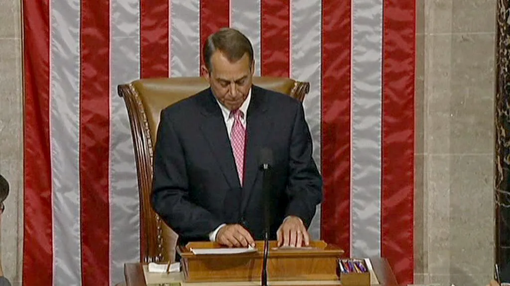 John Boehner ve Sněmovně reprezentantů