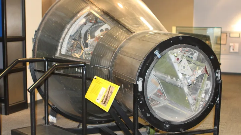 Kapsle, kterou Enos letěl